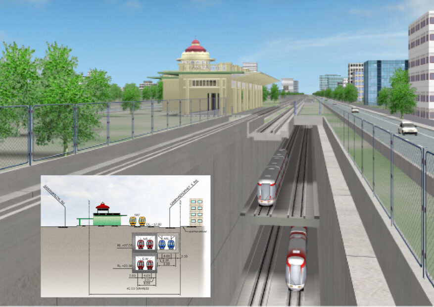 Missing Link and Airport Link Extension 1